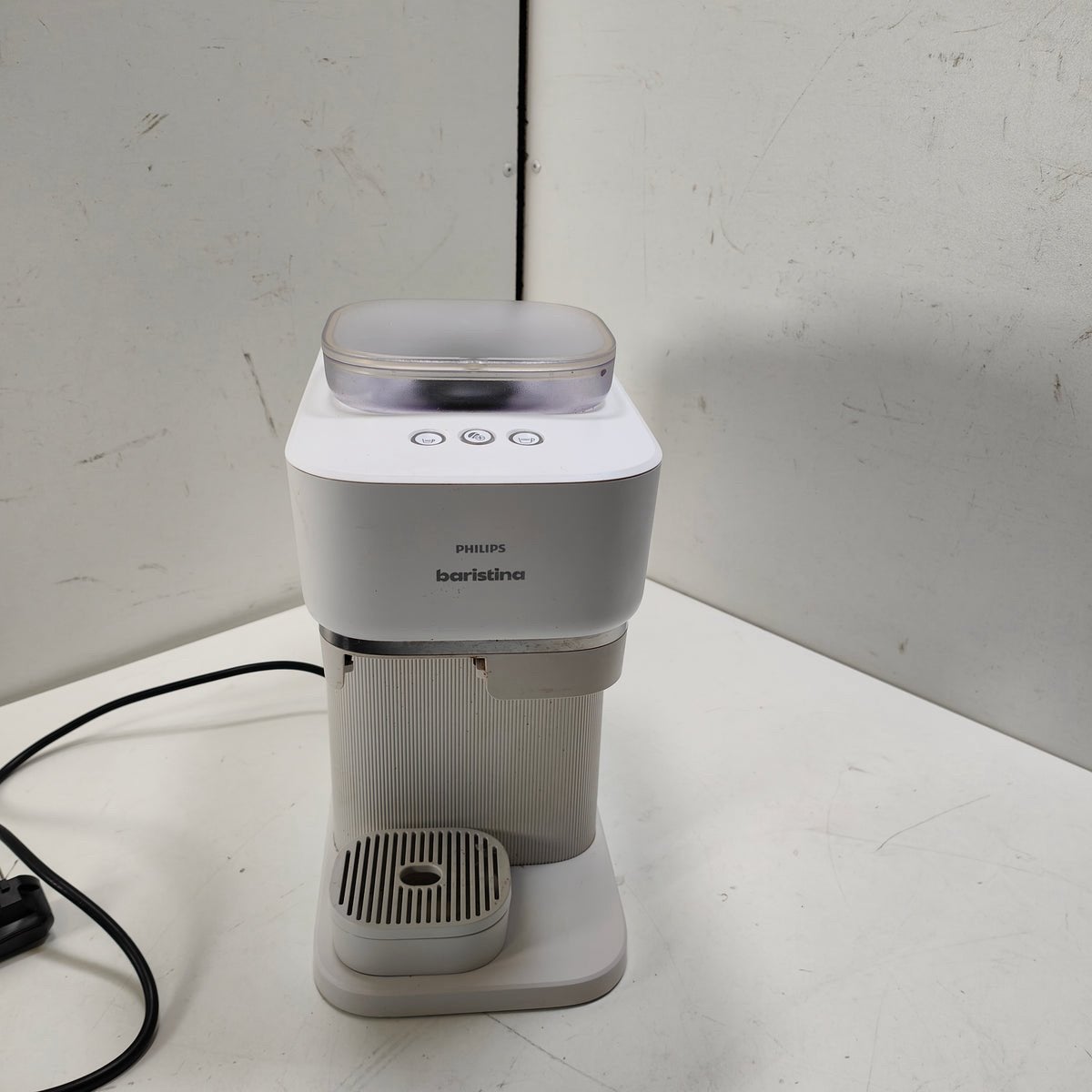 Philips Baristina wit, Afneembaar waterreservoir, Gebruikt, Koffiemachine, 1 kopje