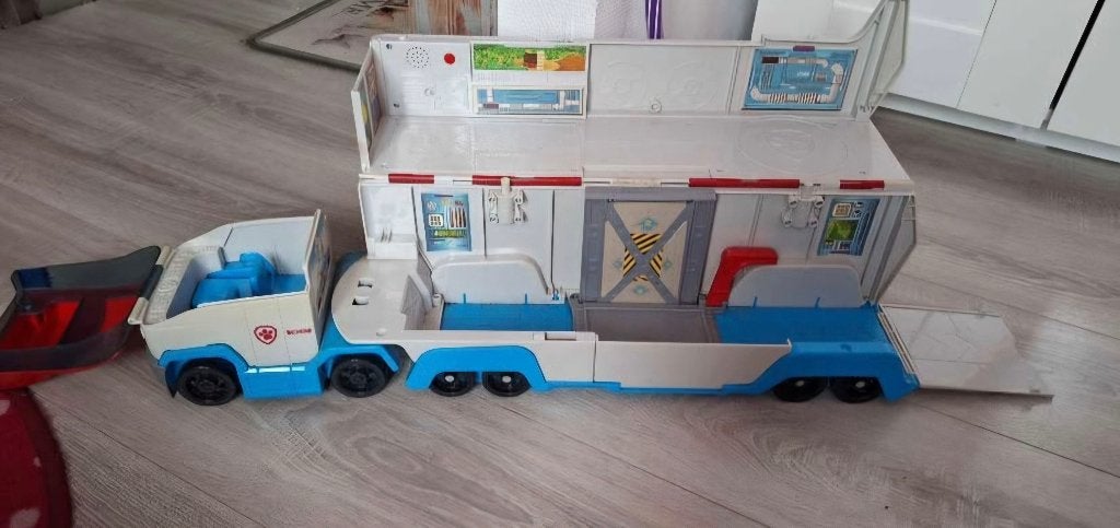 Camion pat patrouille, Enlèvement, Utilisé