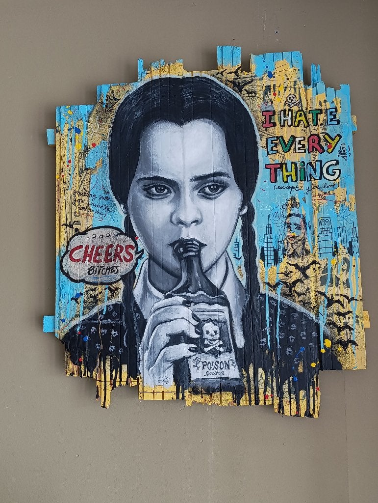 Het unieke schilderij van Fred Noens, Antiek en Kunst, Ophalen