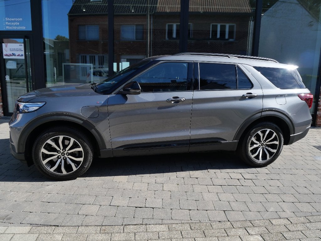 Ford Explorer Sport v6 plug-in hybride, Auto's, Automaat, 7 zetels, Leder, Bedrijf