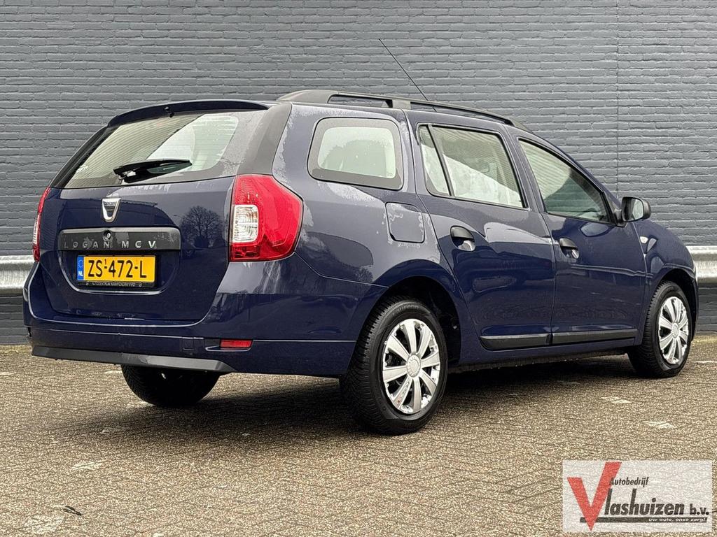 Dacia Logan MCV 0.9 TCe Ambiance | Airco | APK 07-2027 |, Auto's, Dacia, 121 g/km, Monovolume, Zwart, Blauw