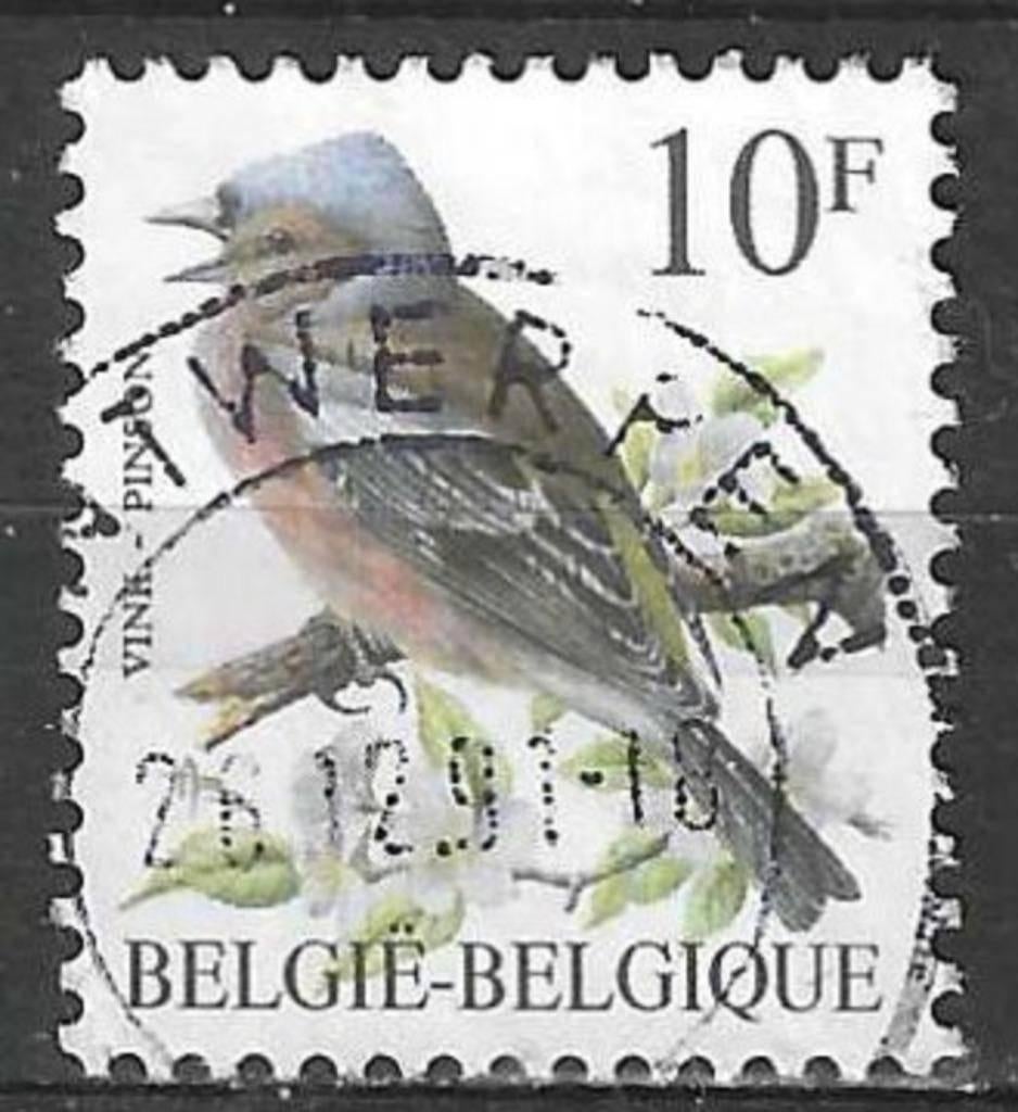 Belgie 1990 - Yvert 2350 /OBP 2351 - Buzin - Vink (ST), Verzenden, Gestempeld, Gestempeld, Voertuigen