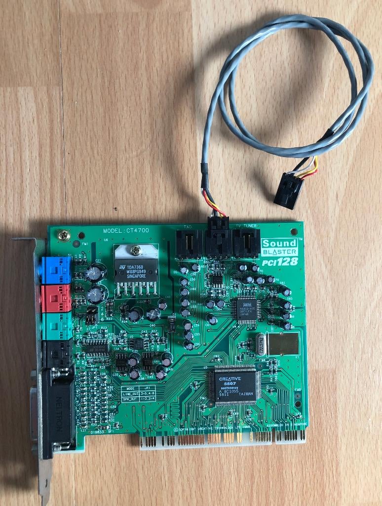 Creative Labs Sound Blaster PCI128 (CT4700) (NIEUW), Computers en Software, Ophalen, Nieuw, Intern, Creative Labs