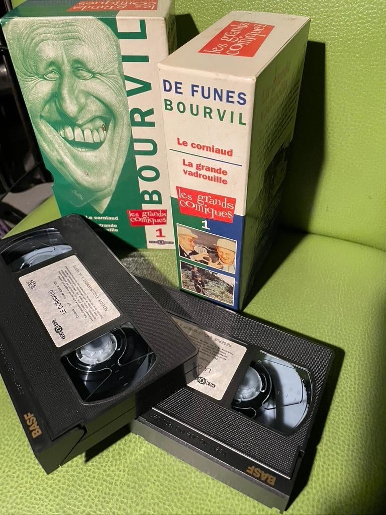 Coffret VHS " Le Corniaud " & " La Grande Vadrouille ", Ophalen, Zo goed als nieuw