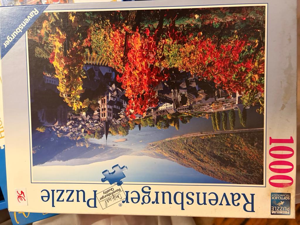 Puzzel 1000st, Enlèvement ou Envoi, 500 à 1500 pièces, Utilisé, Puzzle