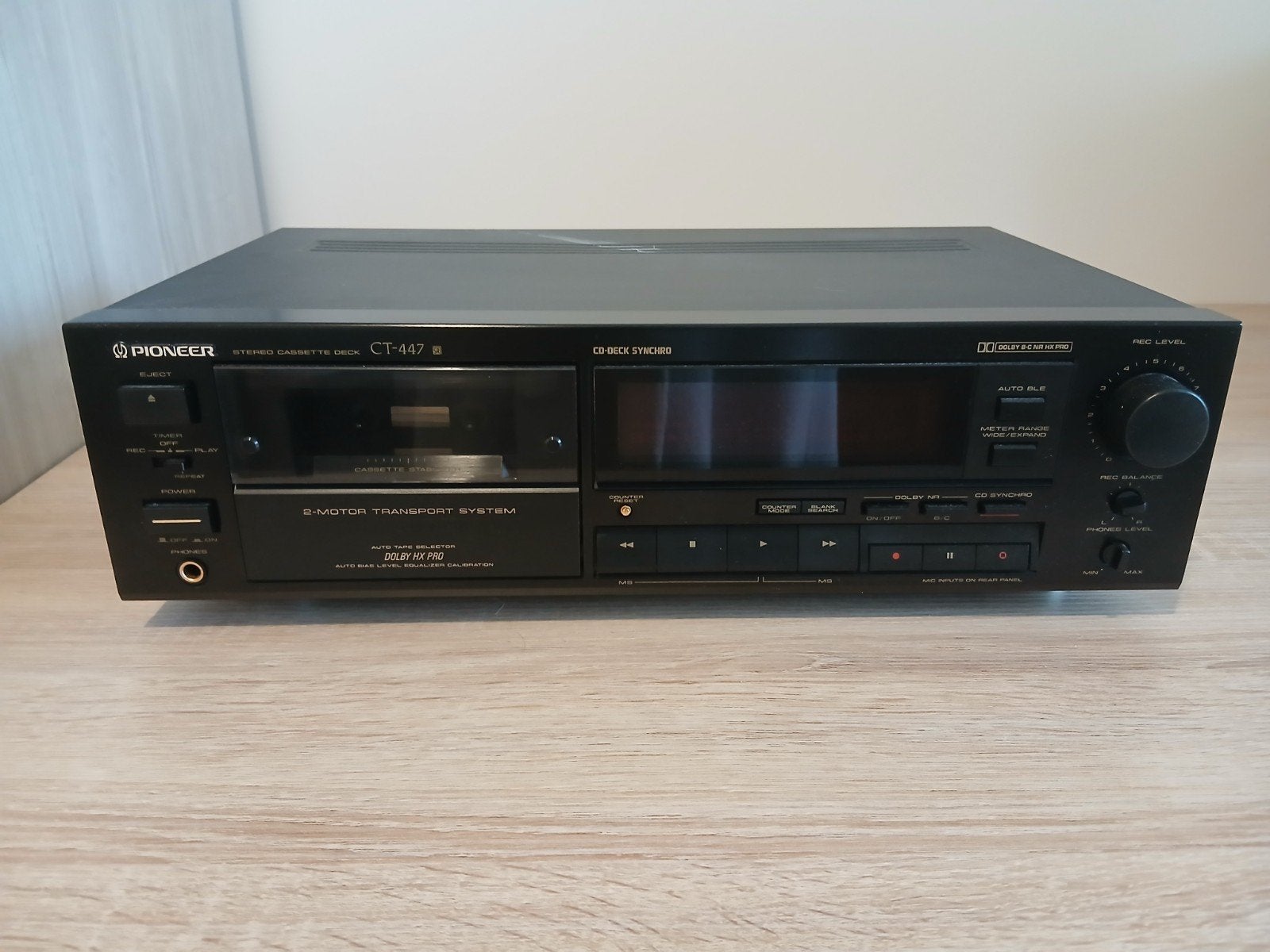 Cassettedeck pioneer, Audio, Tv en Foto, Cassettedecks, Ophalen