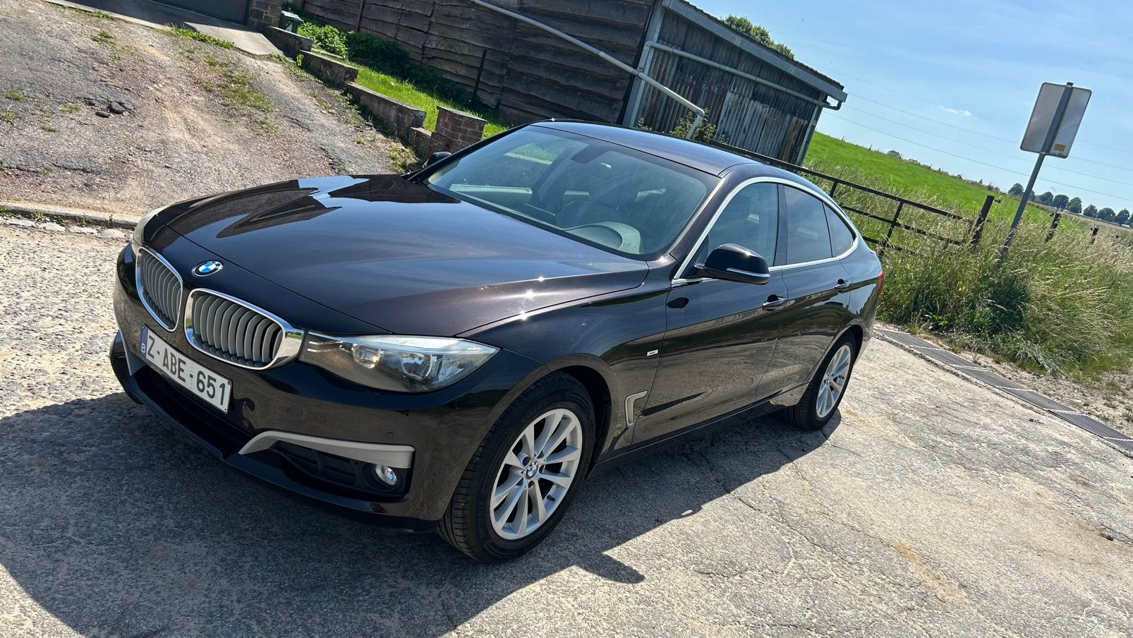Bmw 318d GT boite de vitesse manuel pret a immatriculer, Autos, BMW, Cuir, Achat, Entreprise, Boîte manuelle