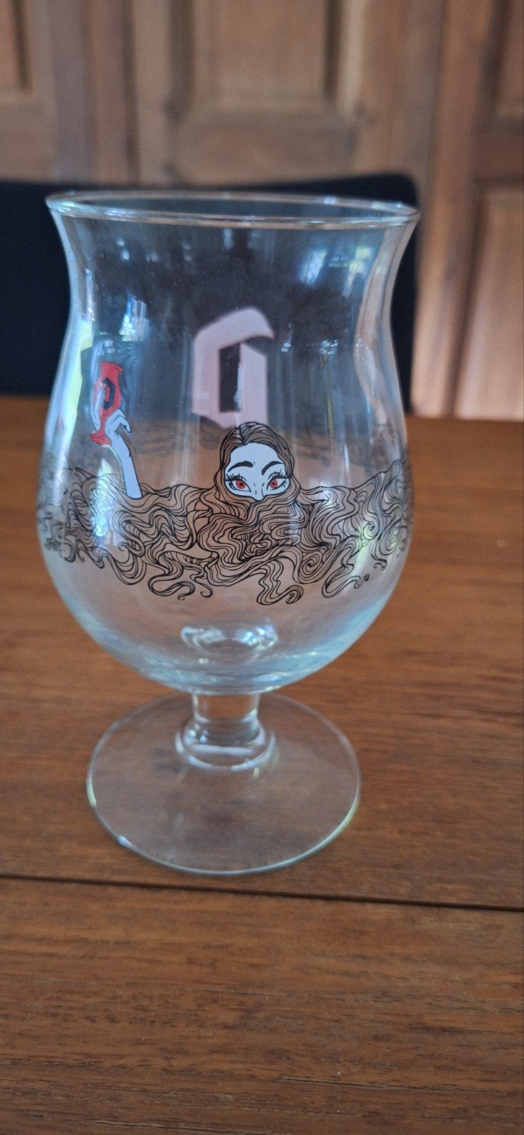 duvel glas winking lizard, Ophalen of Verzenden, Nieuw, Glas of Glazen, Duvel