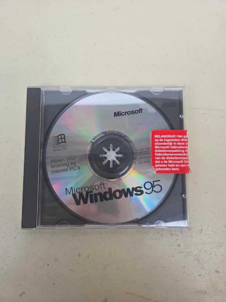Windows 95 installatie disk, Enlèvement ou Envoi