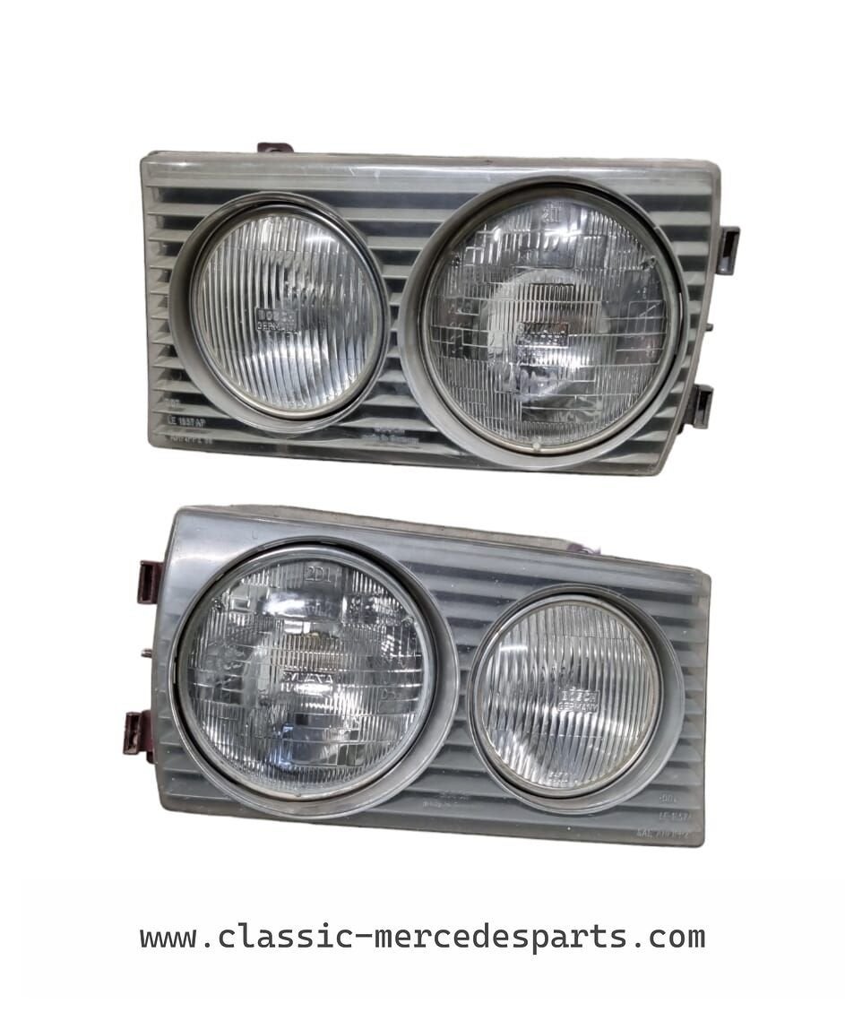 Set Amerikaanse koplampen Mercedes w123, -, Enlèvement, Utilisé, -