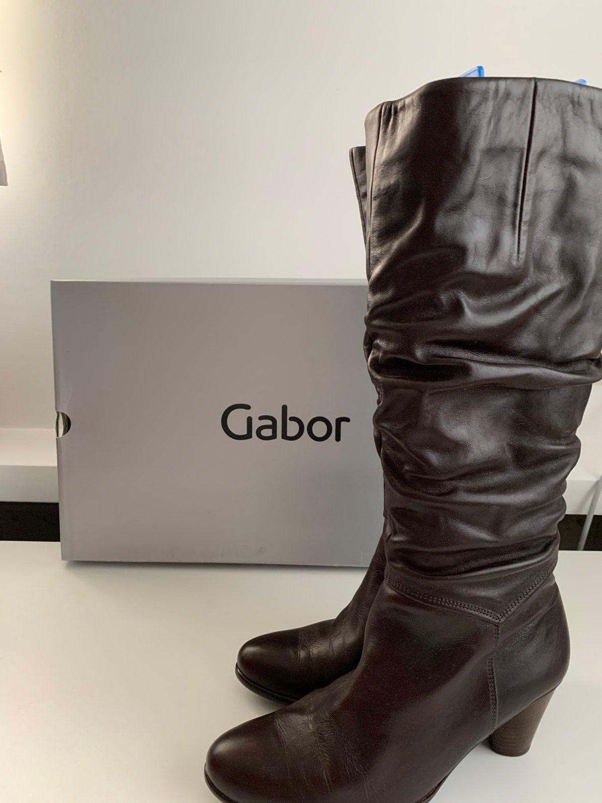Gabor - bottes taille 40 - marron - comme neuf, Enlèvement ou Envoi, Comme neuf