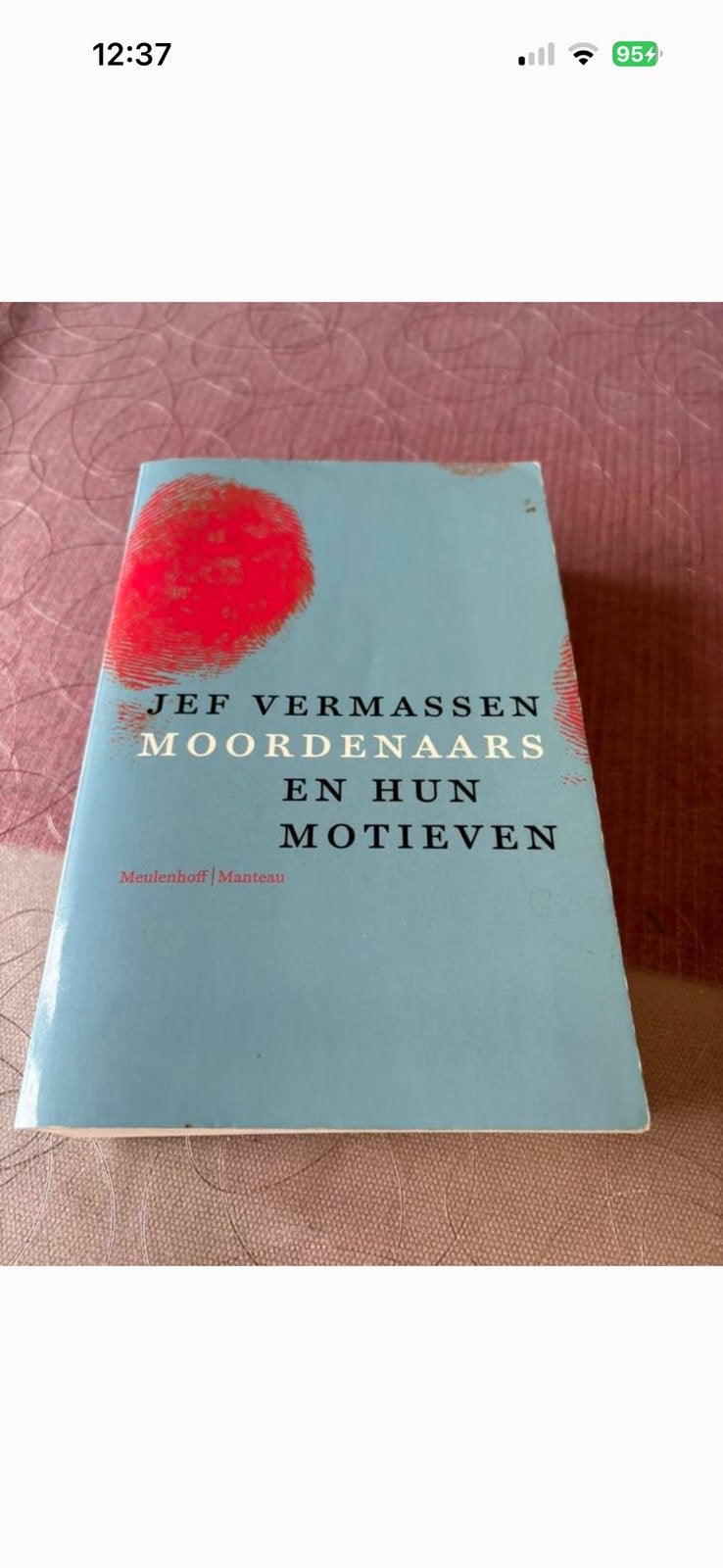 Jef vermassen moordenaars en hun motieven, Ophalen of Verzenden