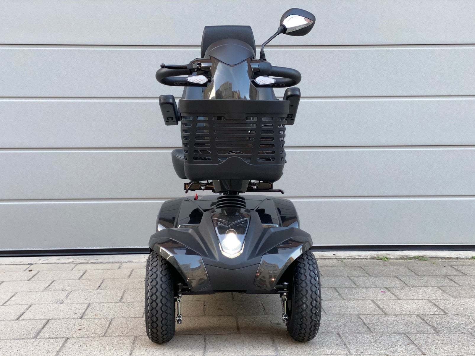Voiturette électrique Strider ST4D Scootmobiel etat neuf, Divers, Enlèvement ou Envoi, Pliant, Comme neuf, Fauteuil roulant électrique