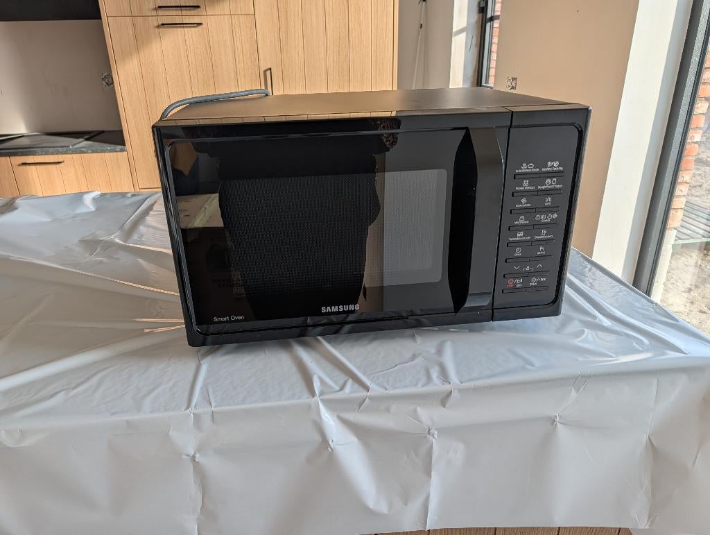 Samsung combi microgolfoven, Ophalen, Microgolfoven, Hete lucht, Zo goed als nieuw
