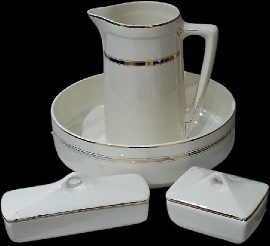 set de lampes Luneville opaques. 4 pièces, Enlèvement