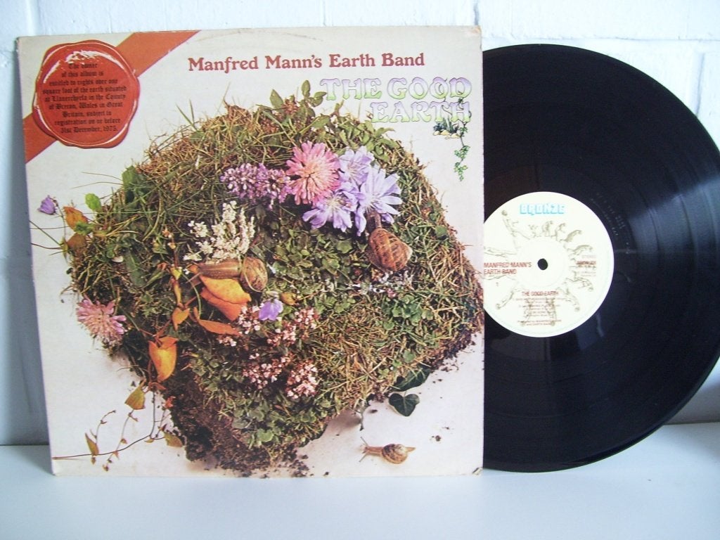 MANFRED MANN'S EARTH BAND  the good earth, CD & DVD, Rock progressif, Utilisé, LP, 12 pouces