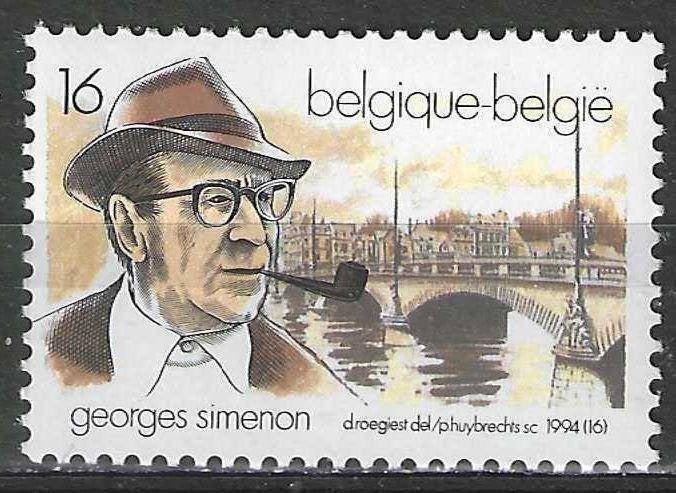 Belgie 1994 - Yvert/OBP 2579 - Georges Simenon (PF), Postzegels en Munten, Postzegels | Europa | België, Postfris, Postfris, Verzenden