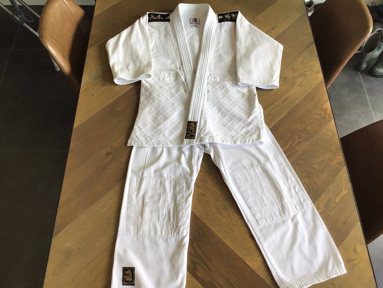 Judopak Matsuru maat 150, Sports & Fitness, Sports de combat & Self-défense, Enlèvement, Comme neuf, Judo, Costume d'arts martiaux