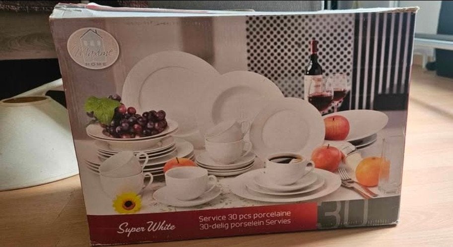 Service en porcelaine 30 pcs, Maison & Meubles, Enlèvement, Porcelaine