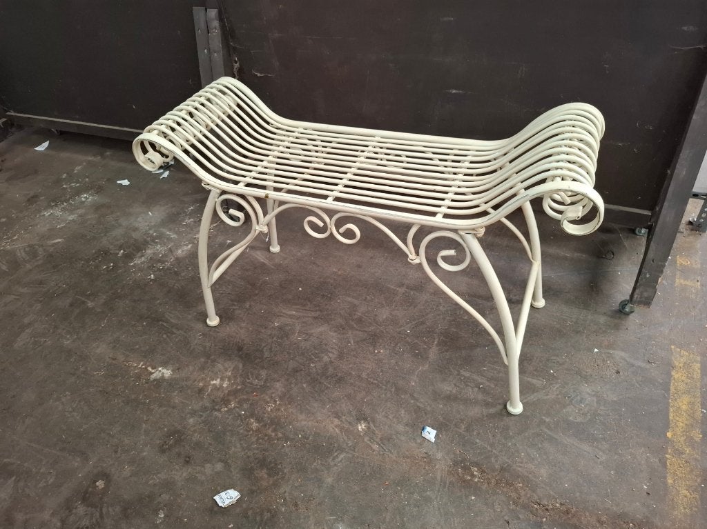 cast iron tuinbankje, Tuin en Terras, Ophalen, Nieuw, Metaal