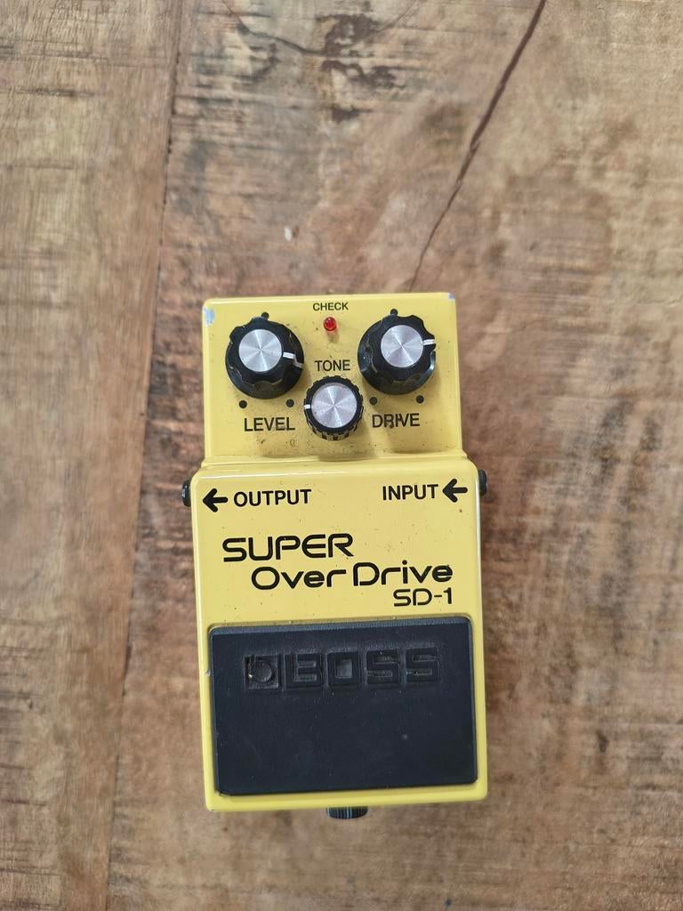 Pédale super overdrive BOSS OD1, Musique & Instruments, Enlèvement ou Envoi, Utilisé, Distortion, Overdrive ou Fuzz