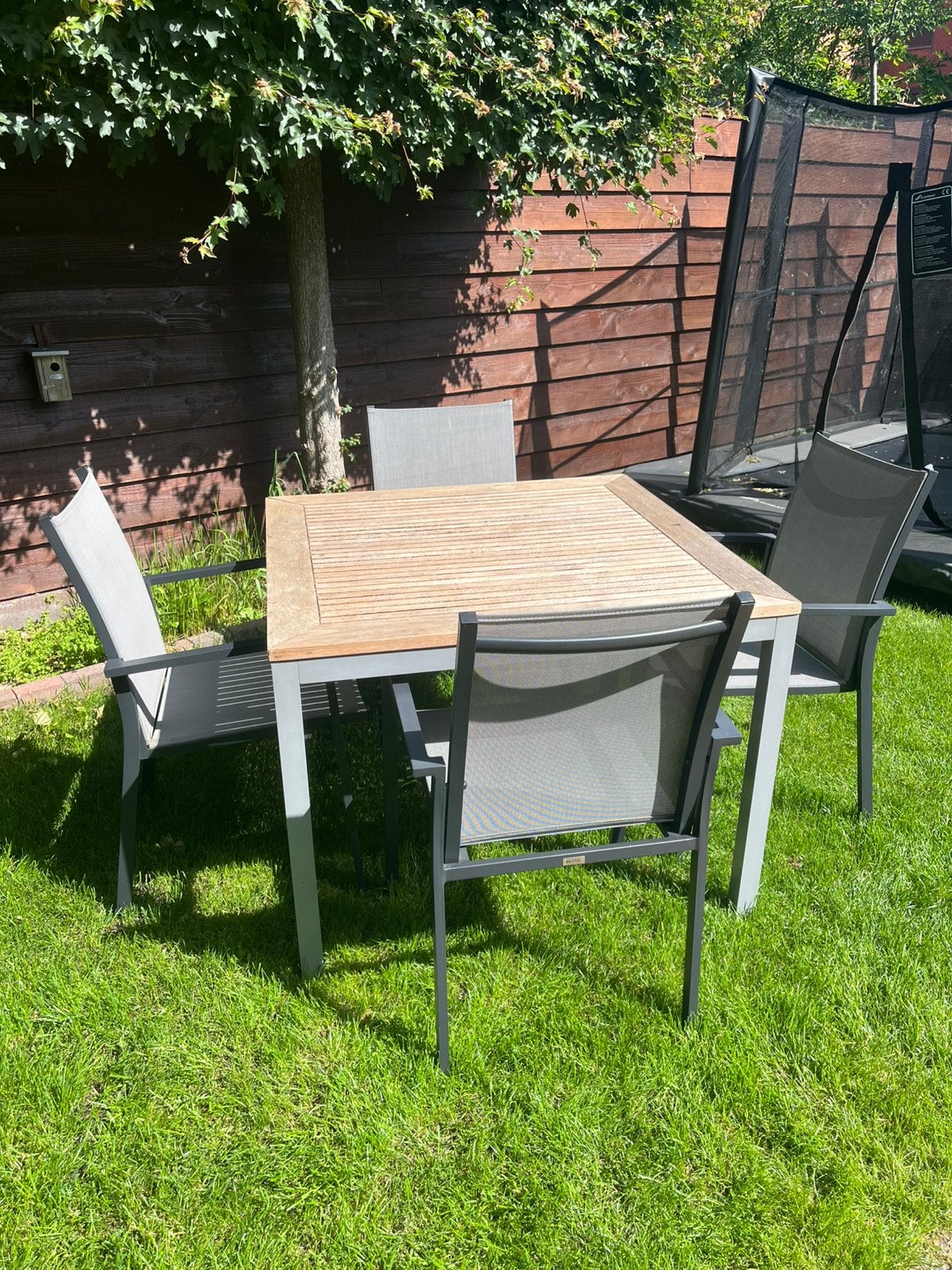 Bristol tuinset 1m x 1m, Jardin & Terrasse, Ensembles de jardin, Salons de jardin, Comme neuf, Bois, Enlèvement