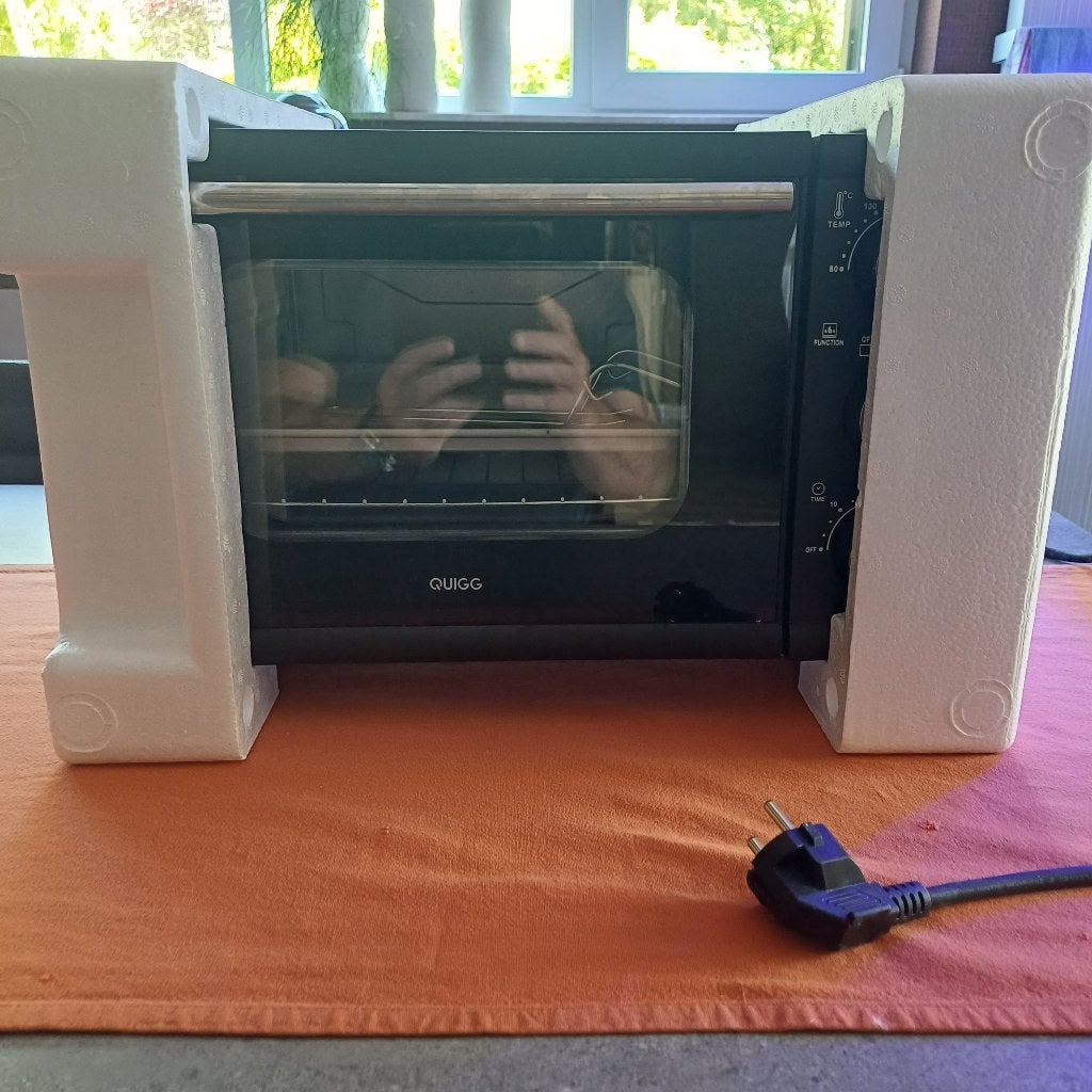Combi Mini gril en bakoven, Elektronische apparatuur, Ovens, Ophalen, Minder dan 45 cm, Minder dan 45 cm, Zo goed als nieuw