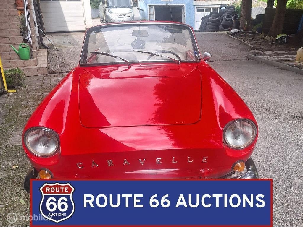 Renault Caravelle | 1963 | Route 66 Auctions, Renault, Zwart, Bedrijf, Handgeschakeld