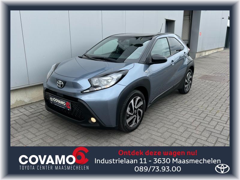 Toyota Aygo X 1.0 pulse, Auto's, Toyota, Automaat, Euro 6, Blauw, 72 pk