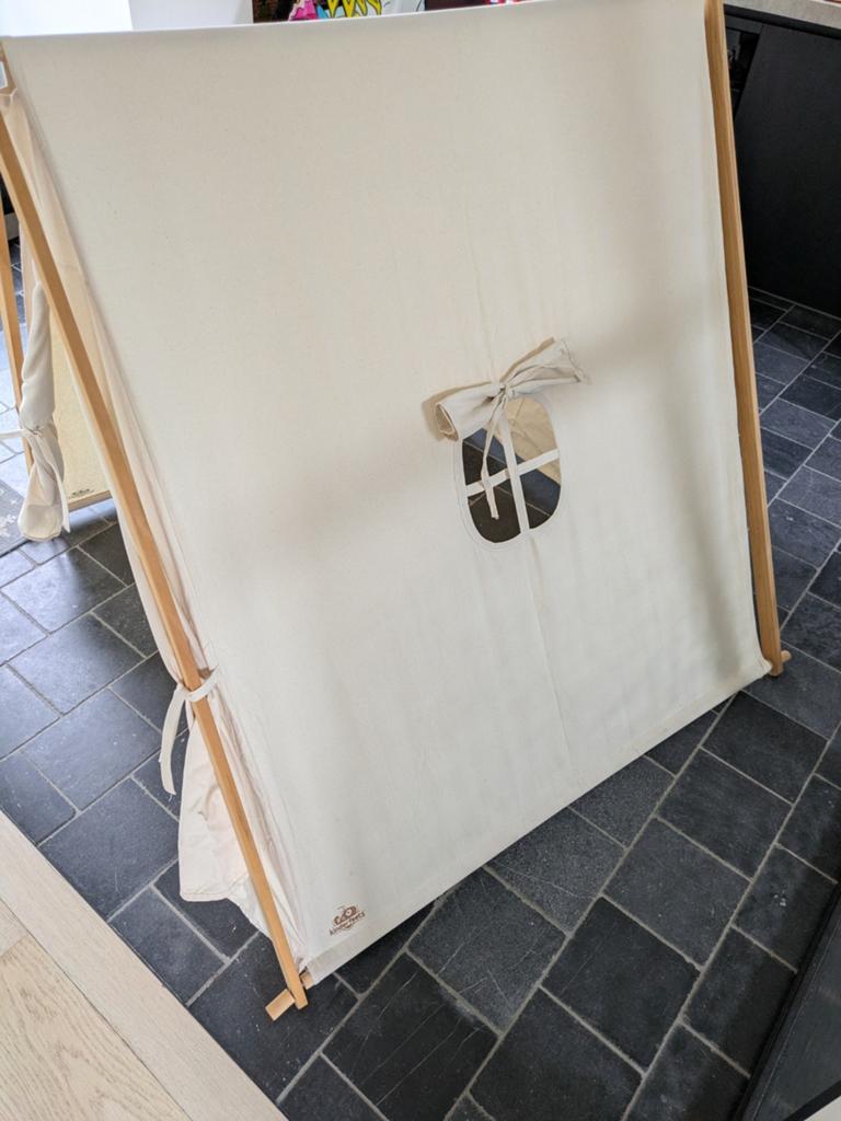 houten speeltent - 140 cm, Ophalen, Zo goed als nieuw, Hout
