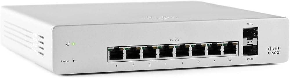 Meraki MS220-8P, Computers en Software, Ophalen of Verzenden, Zo goed als nieuw