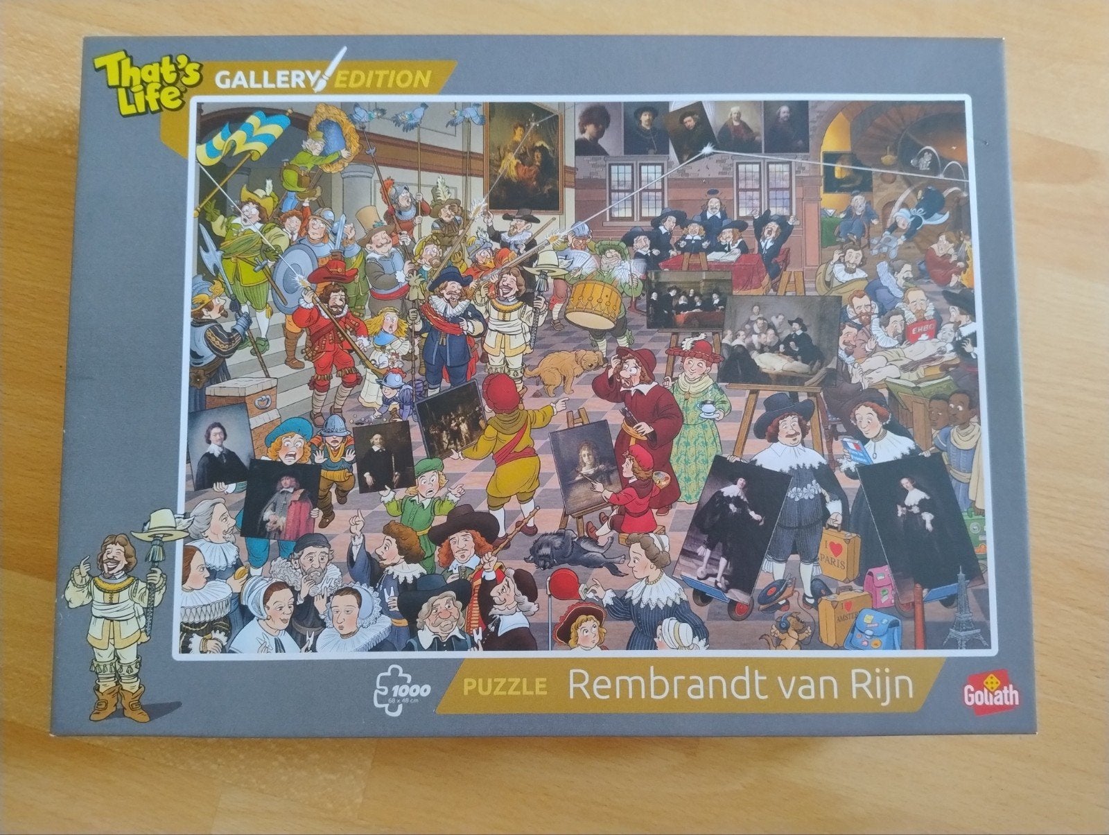 Leuke puzzel, Enlèvement