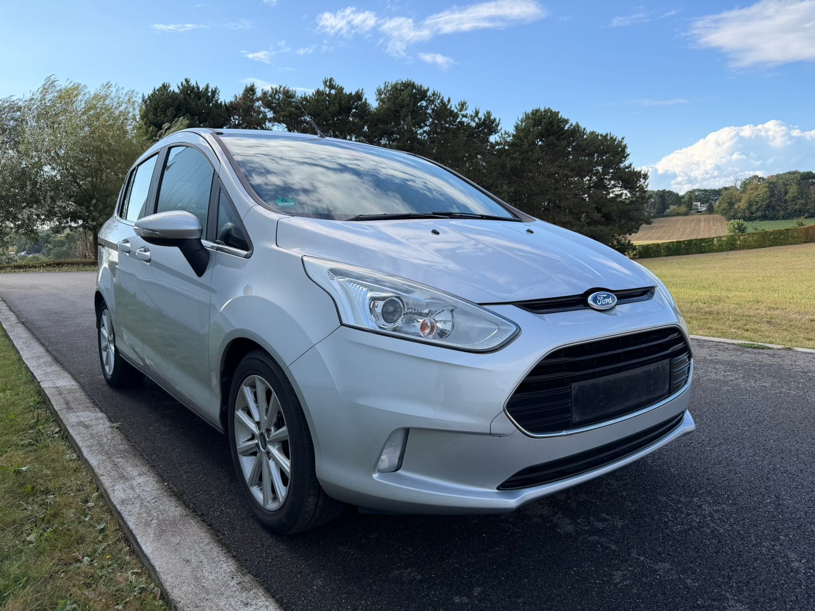 Ford B-Max 1.6i - Automatique -117.800 km -Pleins d’options!, Argent ou Gris, Achat, Euro 6, Entreprise