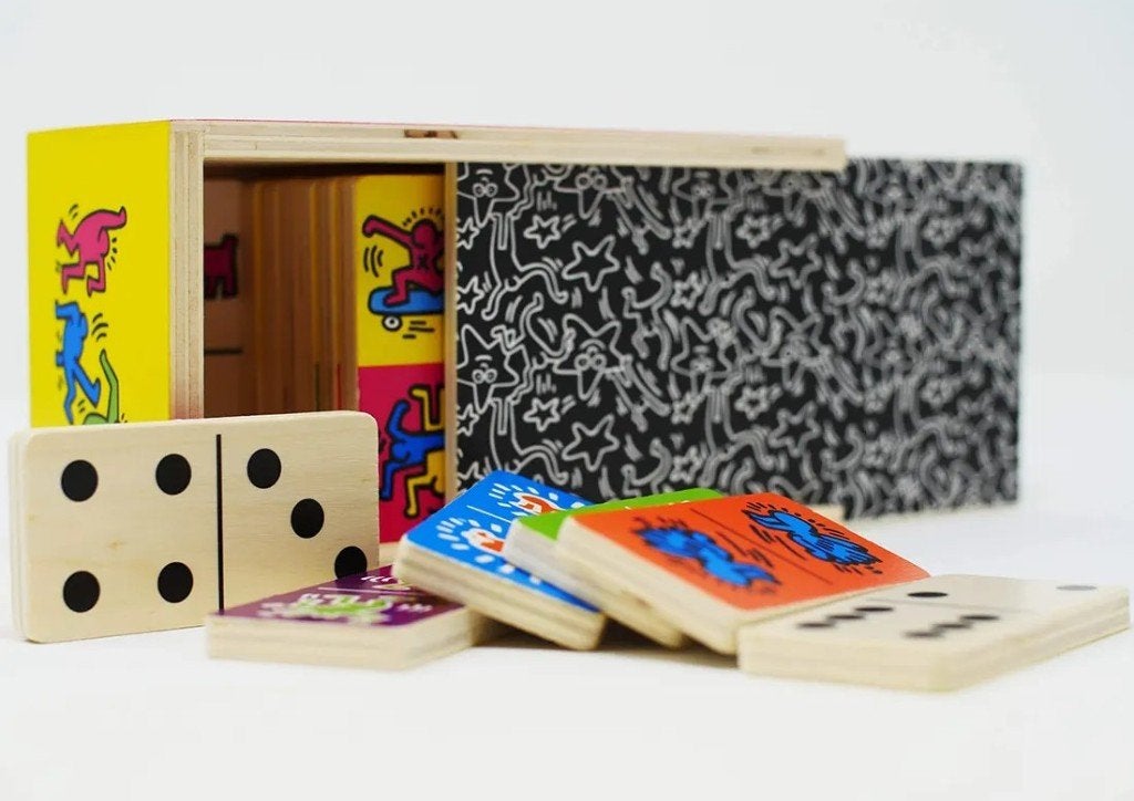 Keith Haring Dominospel, Antiek en Kunst, Kunst | Overige Kunst, Ophalen of Verzenden