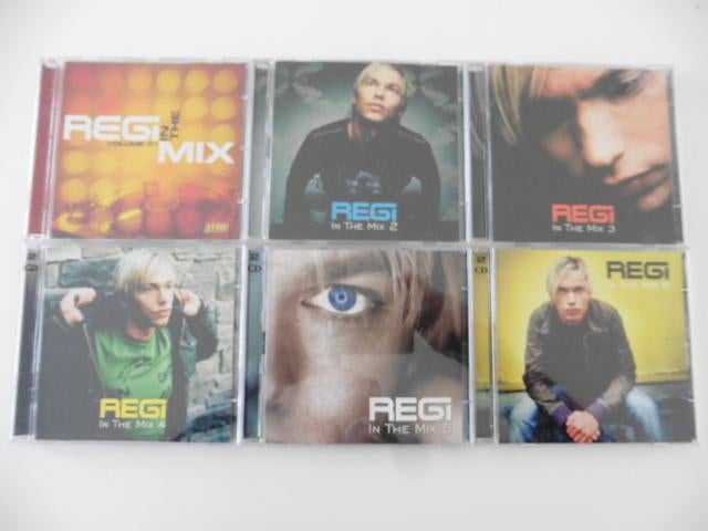 Regi In The Mix 1-6 (11 cd's)   Pakketprijs, Cd's en Dvd's, Ophalen of Verzenden, Zo goed als nieuw, Techno of Trance