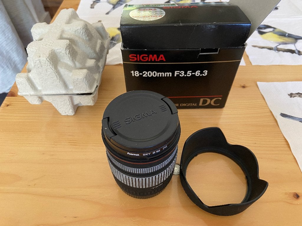 Sigma fotolens 18-200mm, Audio, Tv en Foto, Ophalen, Zo goed als nieuw, Sigma