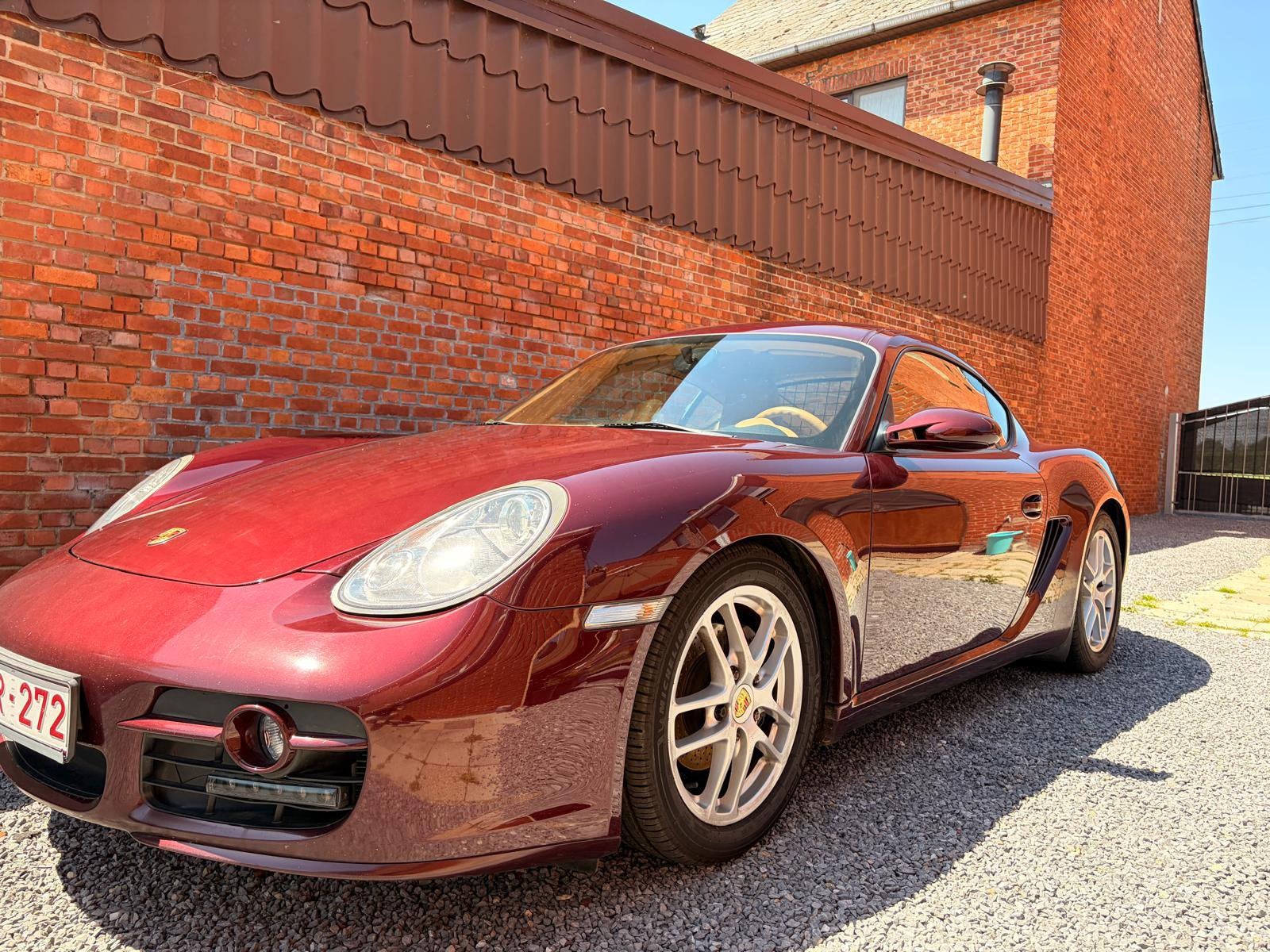 Speciale kleur, Tip Top in orde. Weg wegens weinig gebruik, Auto's, Porsche, Beige, Overige kleuren, Cayman, Leder