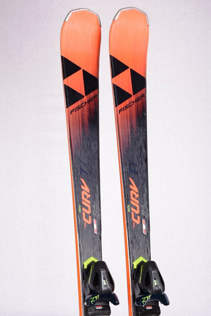 Skis FISCHER RC4 THE CURV Ti 150 cm, grip walk, titane, Fischer, Carving, Skis, 140 à 160 cm