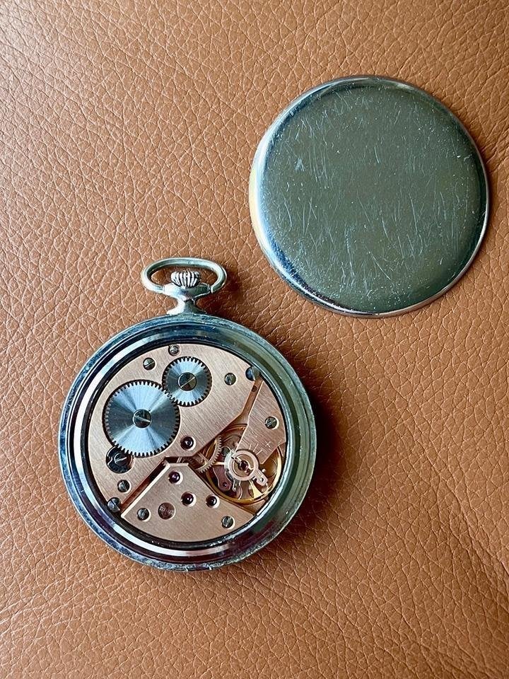 Montre a gousset omega, 1930 à 1960, Enlèvement ou Envoi, Acier, Omega