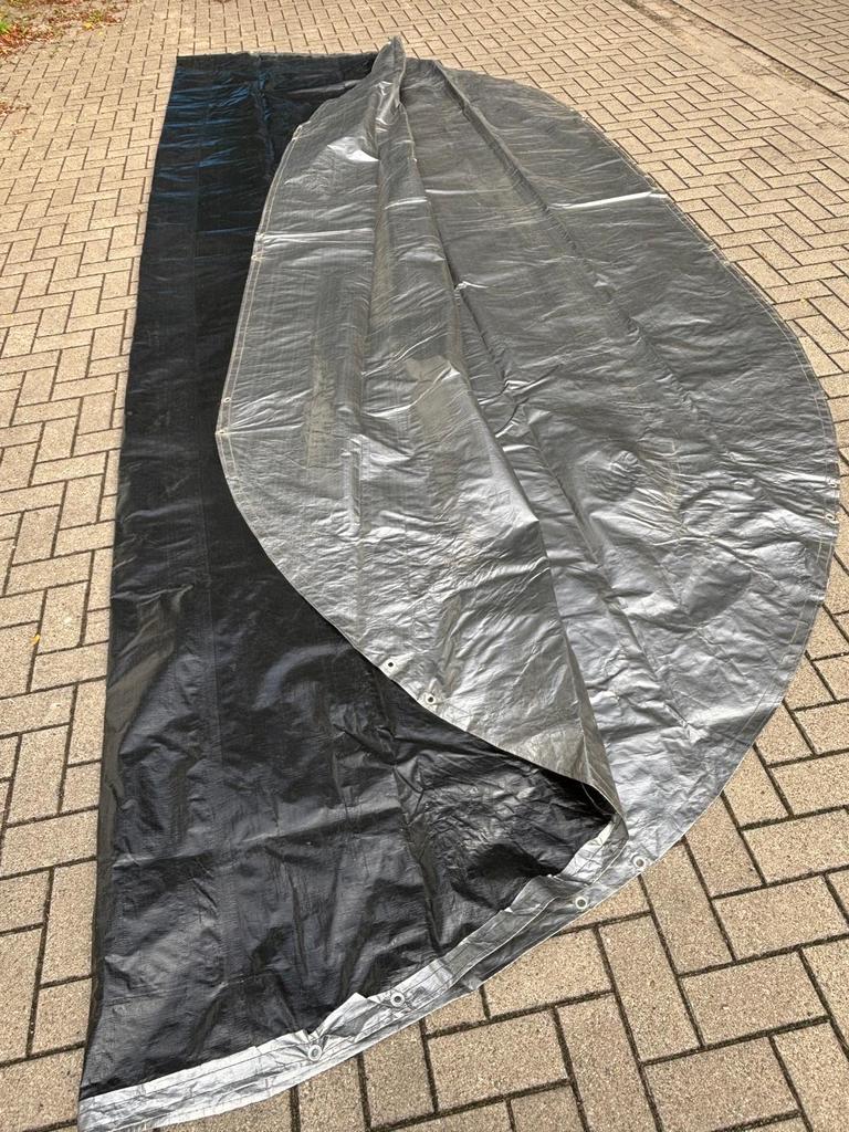PE Afdekzeil/grondzeil maat 610 x 410, Caravans en Kamperen, Ophalen, Zo goed als nieuw