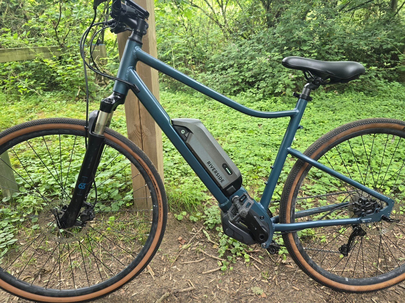 Elektrische fiets Riverside 540E, Ophalen