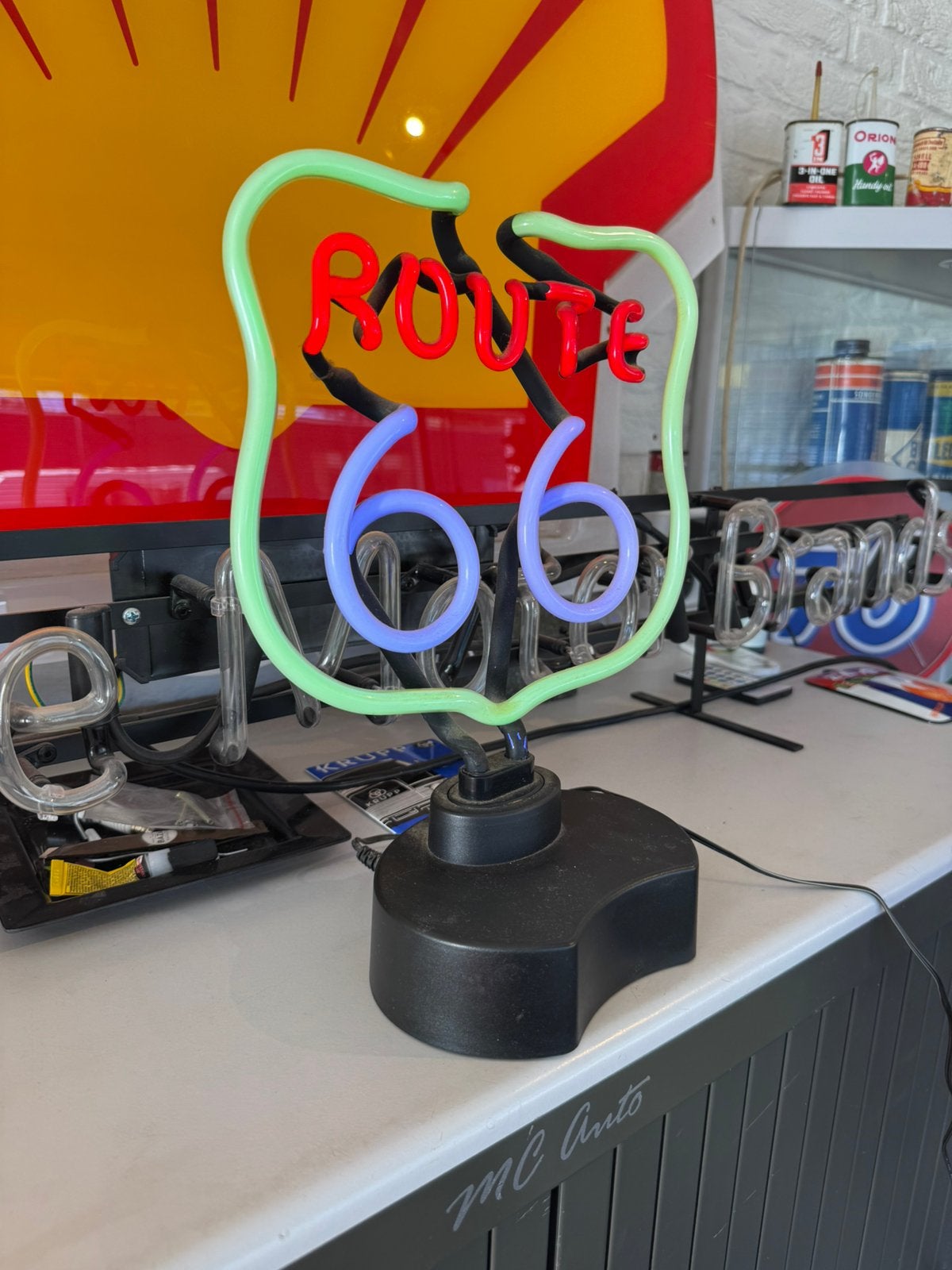 Route 66 NeoN, Ophalen, Gebruikt, ., Lichtbak of (neon) lamp