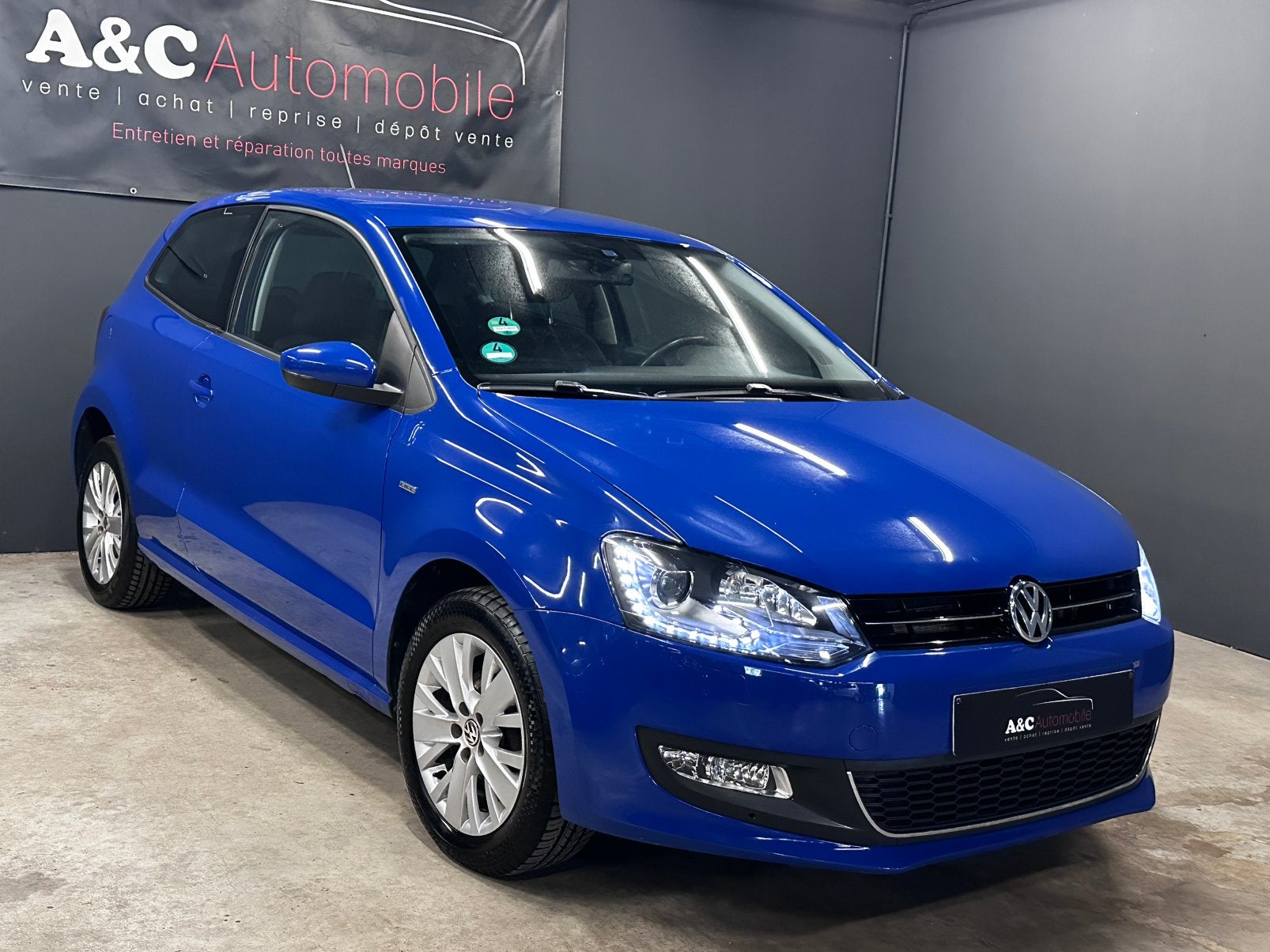Vw Polo 1.2TSI 90pk, Auto's, Voorwielaandrijving, Stof, Zwart, 1199 cc