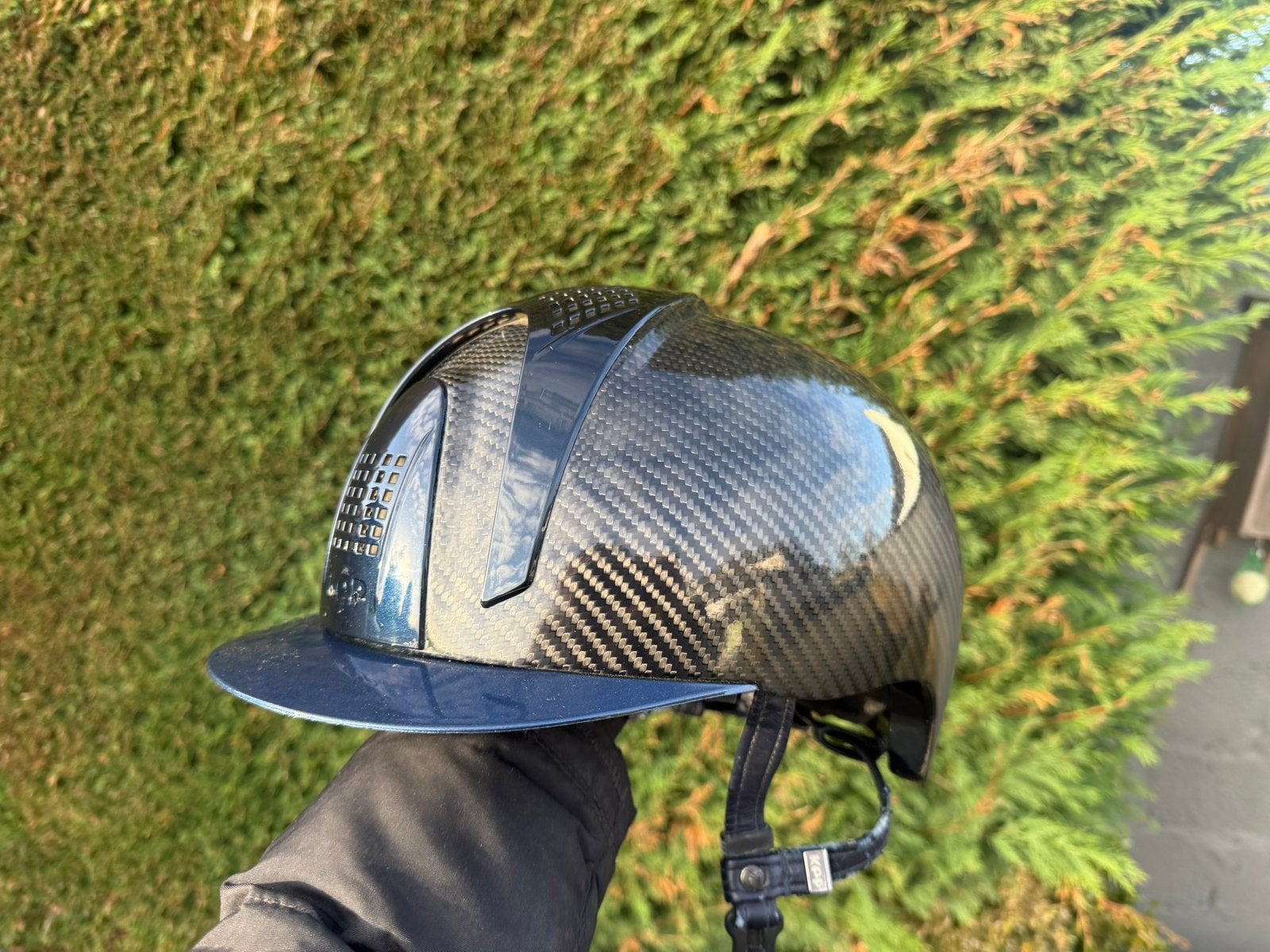 Kep italia e-light carbon cap paardrijhelm, Dieren en Toebehoren, Ophalen of Verzenden