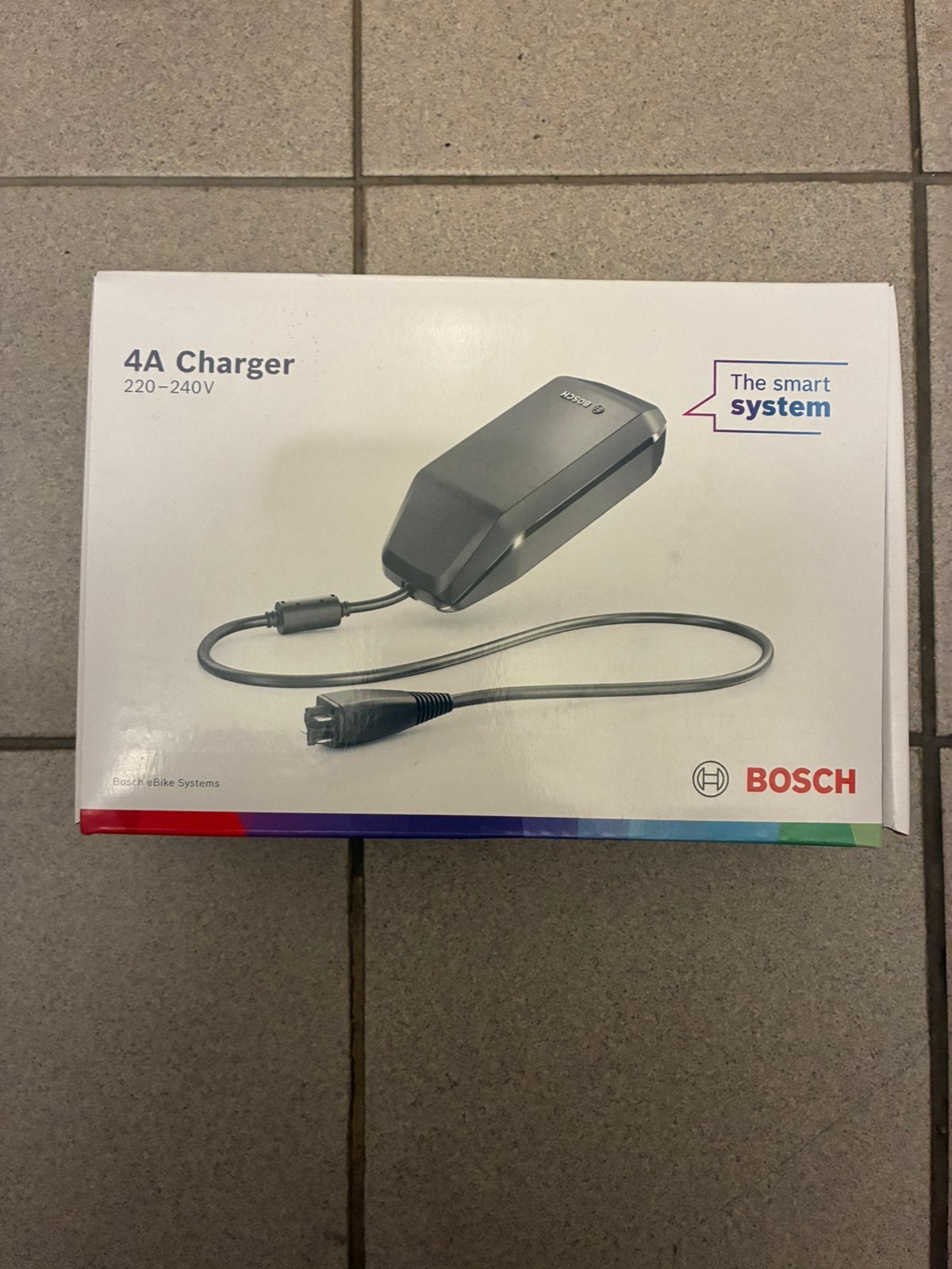 Bosch 4A fiets accu lader smart systeem, Fietsen en Brommers, Ophalen of Verzenden, Zo goed als nieuw