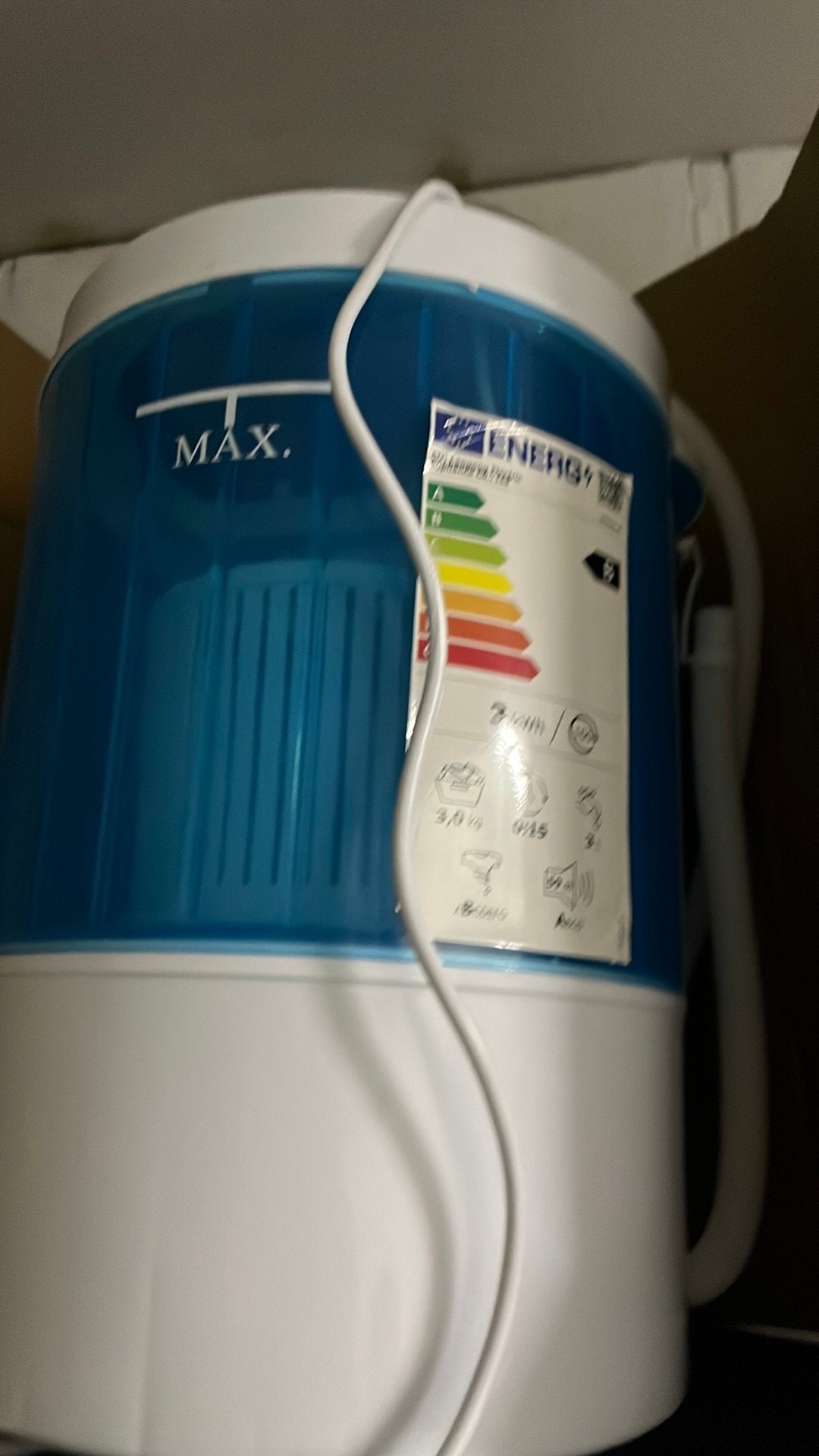 Wasmachine en zwierder, Caravans en Kamperen, Ophalen, Zo goed als nieuw