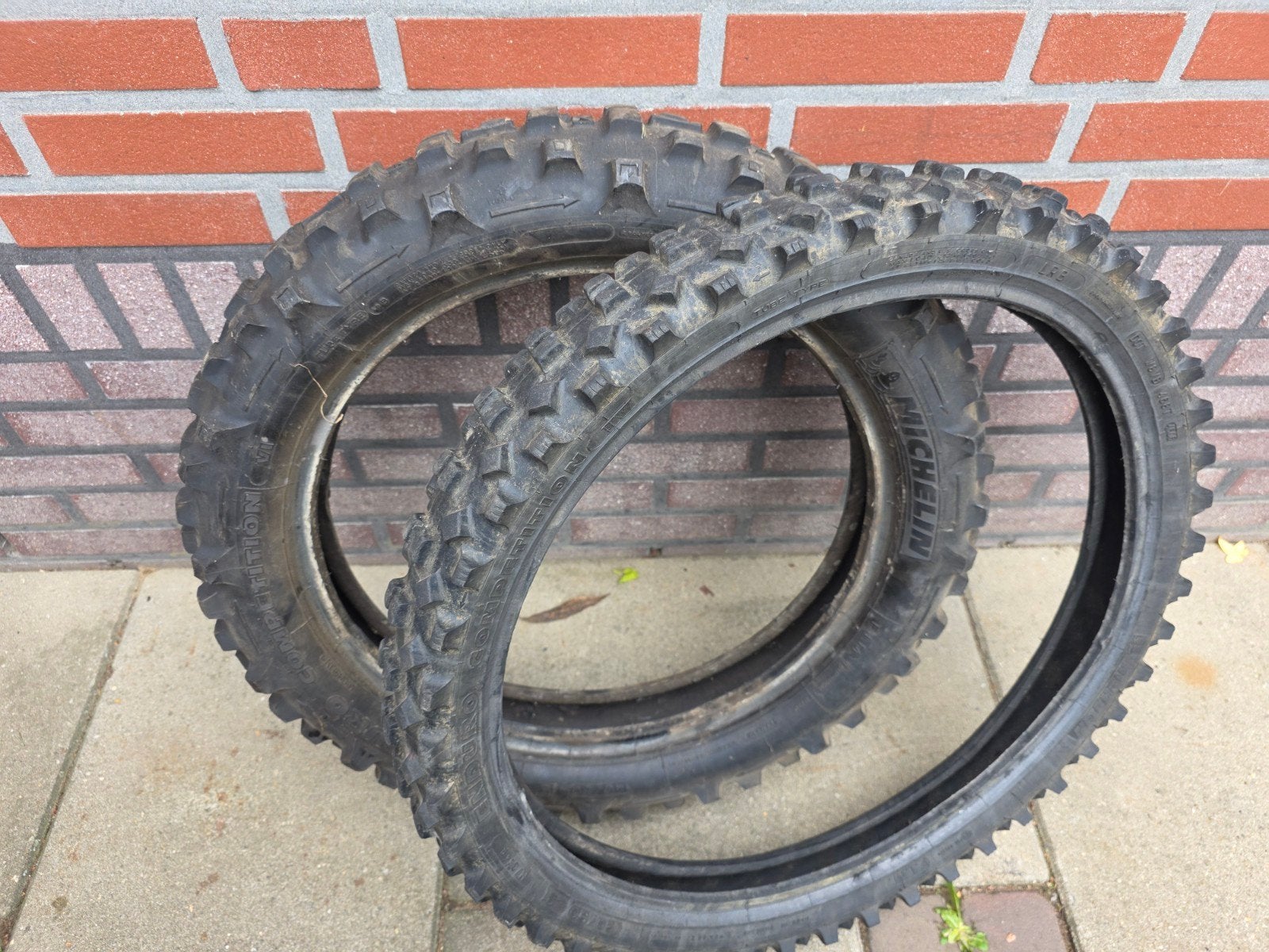 enduro/cross banden Michelin, Motoren, Ophalen, Gebruikt