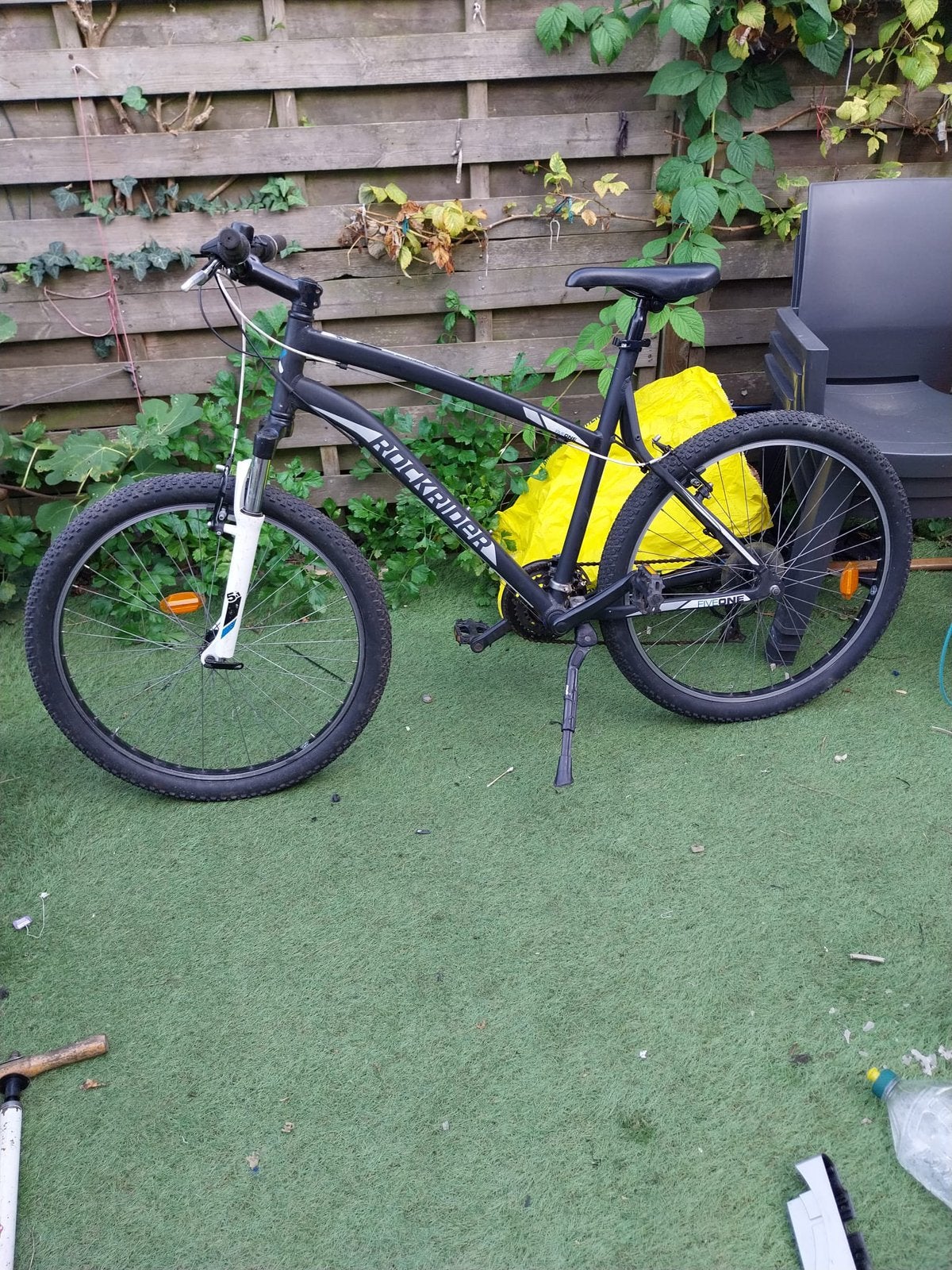 Mountainbike ROCKRIDER 26’’ met voorvering en versnellingen, Ophalen, Zo goed als nieuw