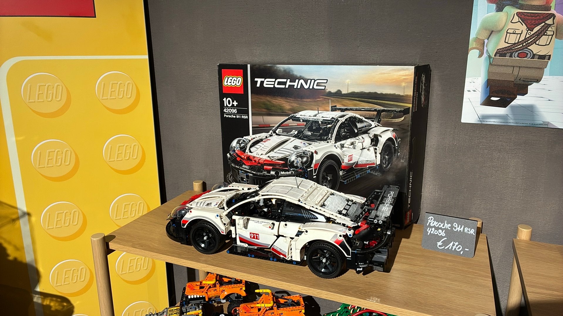 Lego Porche 911 rsr 42096, Lego, Denemarken, Lego, Ophalen of Verzenden