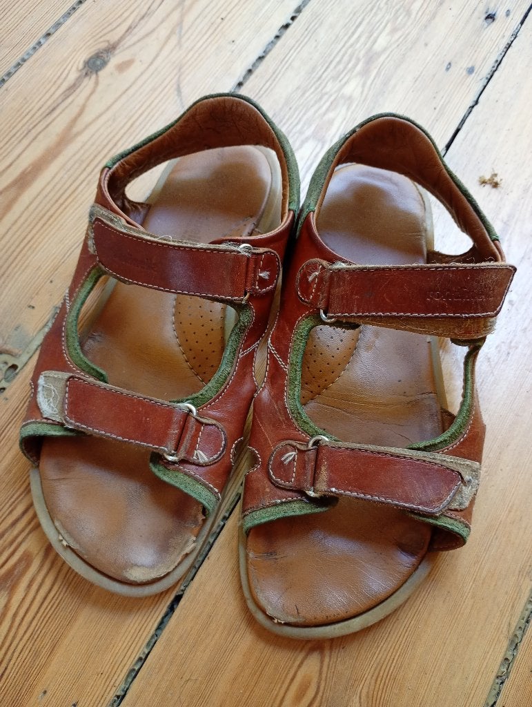 Rondinella 37 leren sandalen, Ophalen, Gebruikt, Overige typen, Rondinella